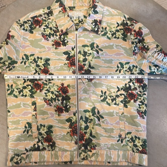 Billionaire Boys Club Rose Bloom Jacket White/Eggnog | size M - Picture 8 of 8